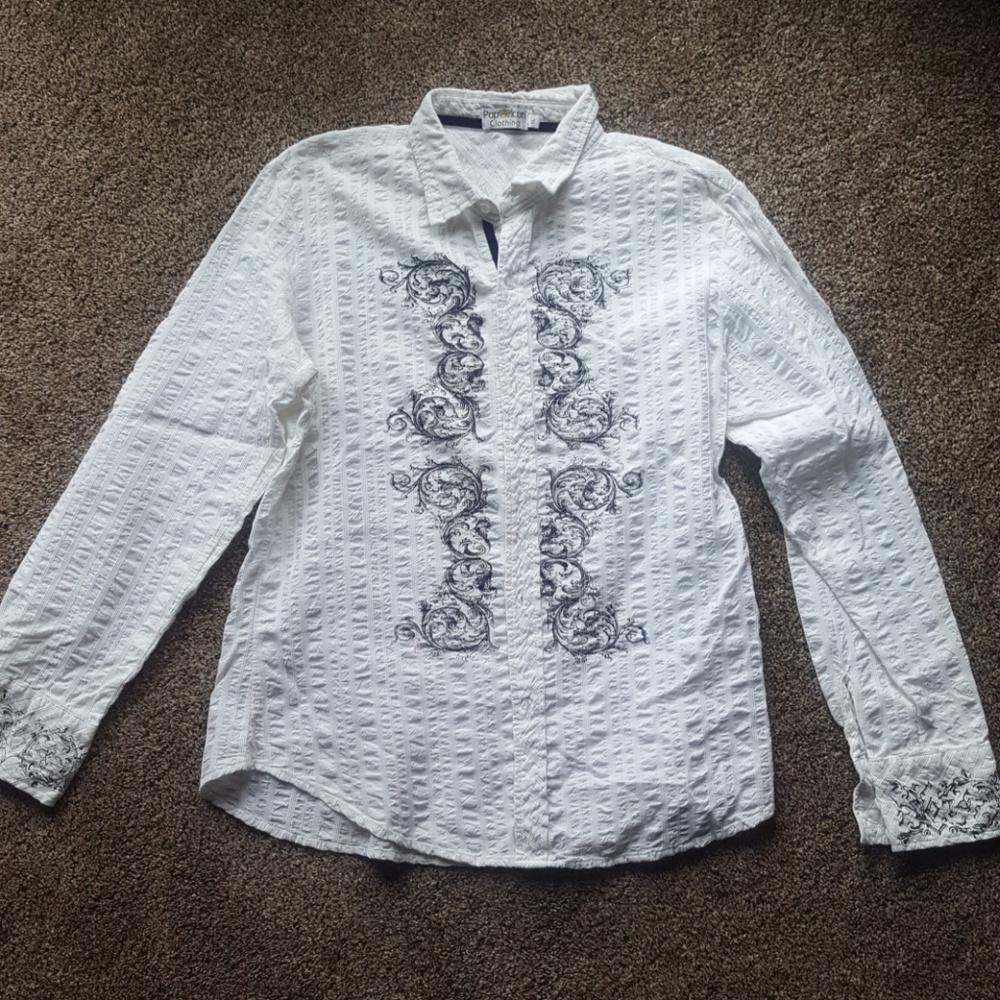 Men's Pop Icon Button Up Dress Shirt